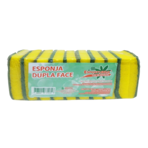  ESPONJA LOUÇA DUPLA FACE PCT C/10 FLORA