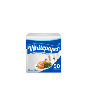 WHITE PAPER GUARDANAPO 20X22 PCT C/50