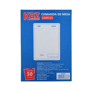 COMANDA DE MESA SIMPLES UND KAZ